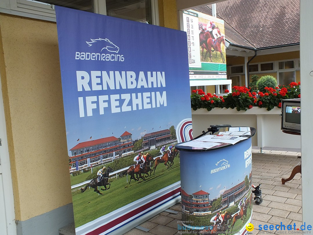 Pferderennen auf Galopprennbahn Iffezheim: Baden-Baden, 25.08.2013