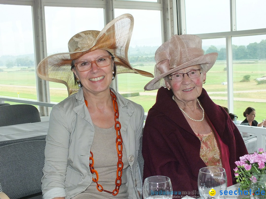 Pferderennen auf Galopprennbahn Iffezheim: Baden-Baden, 25.08.2013