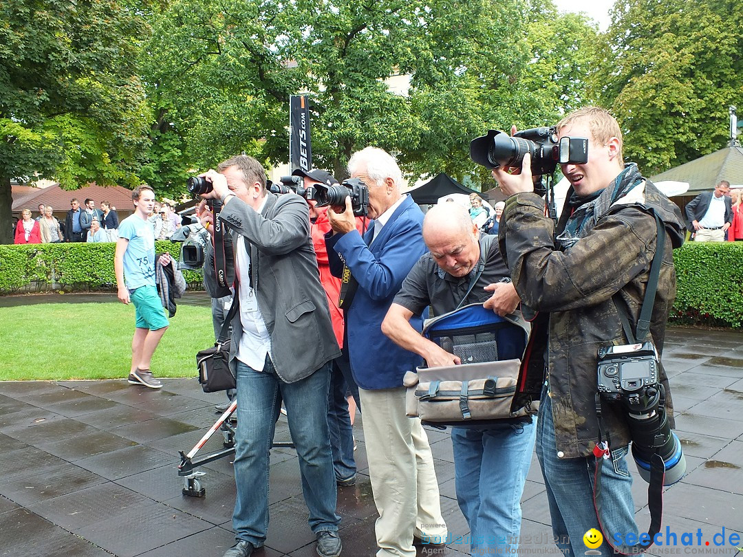 Pferderennen auf Galopprennbahn Iffezheim: Baden-Baden, 25.08.2013