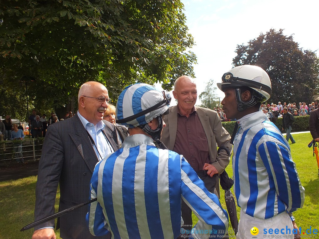 Pferderennen auf Galopprennbahn Iffezheim: Baden-Baden, 25.08.2013