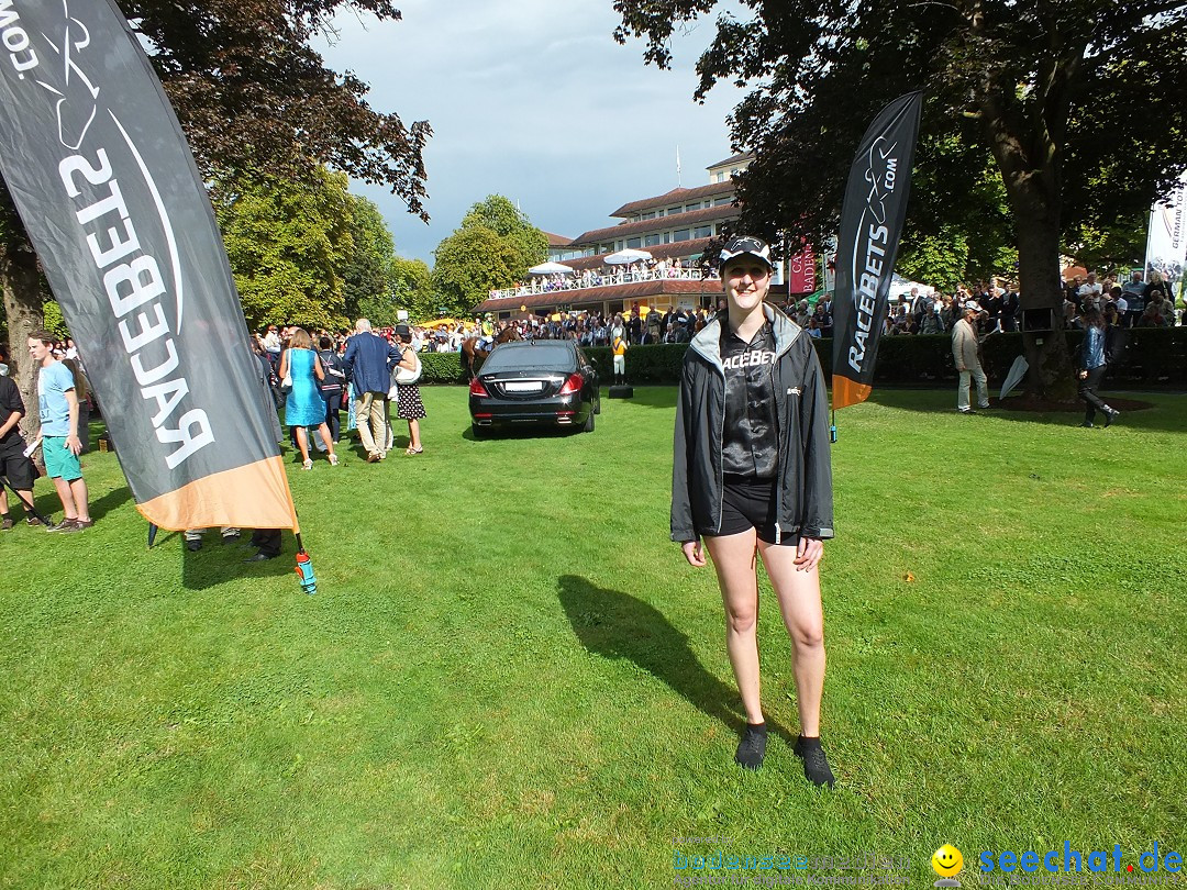 Pferderennen auf Galopprennbahn Iffezheim: Baden-Baden, 25.08.2013