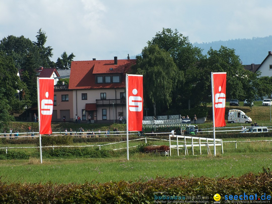 Pferderennen auf Galopprennbahn Iffezheim: Baden-Baden, 25.08.2013