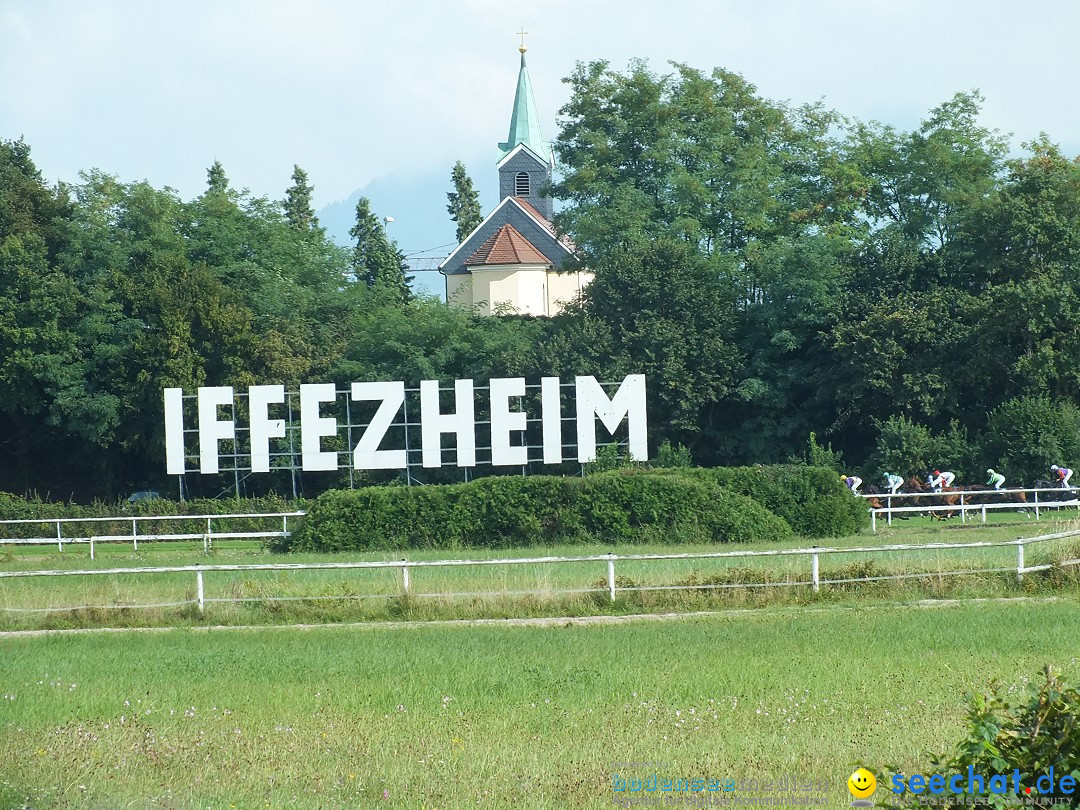 Pferderennen auf Galopprennbahn Iffezheim: Baden-Baden, 25.08.2013