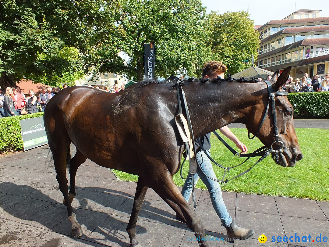 Pferderennen auf Galopprennbahn Iffezheim: Baden-Baden, 25.08.2013