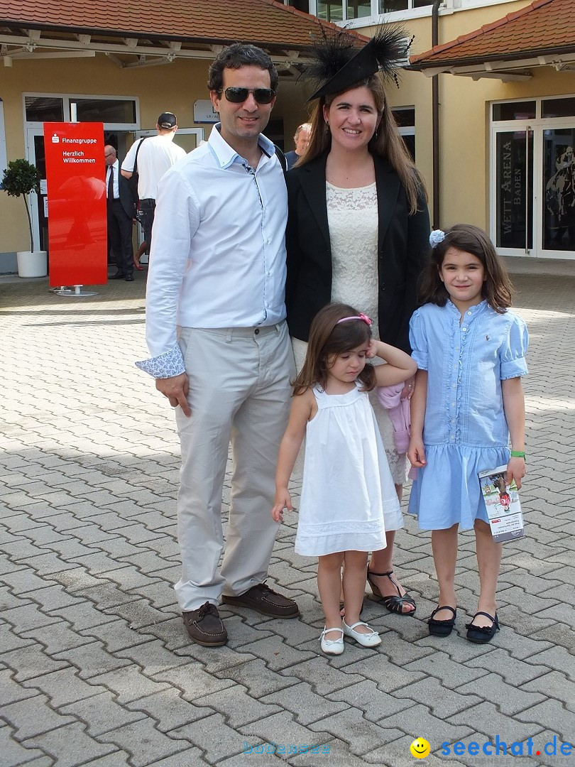 Pferderennen auf Galopprennbahn Iffezheim: Baden-Baden, 25.08.2013