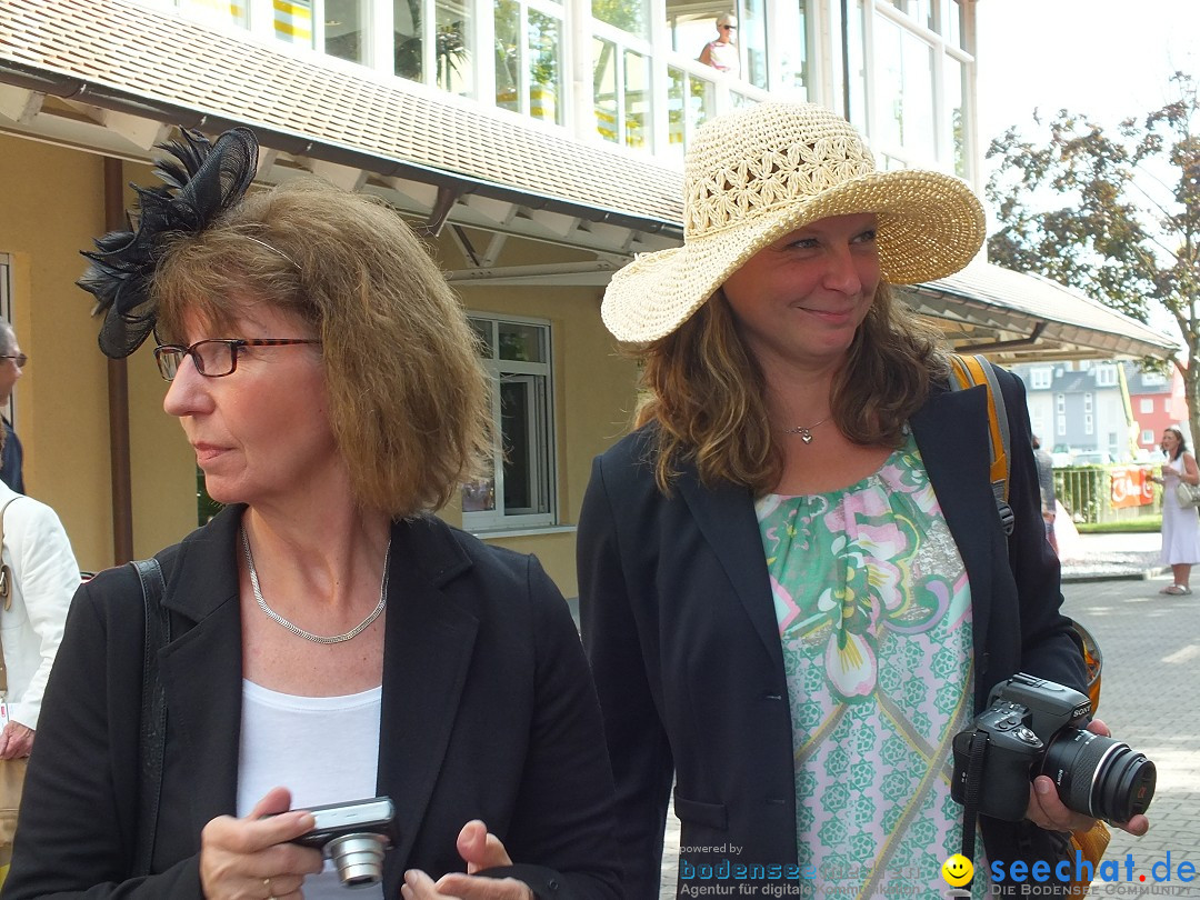 Pferderennen auf Galopprennbahn Iffezheim: Baden-Baden, 25.08.2013