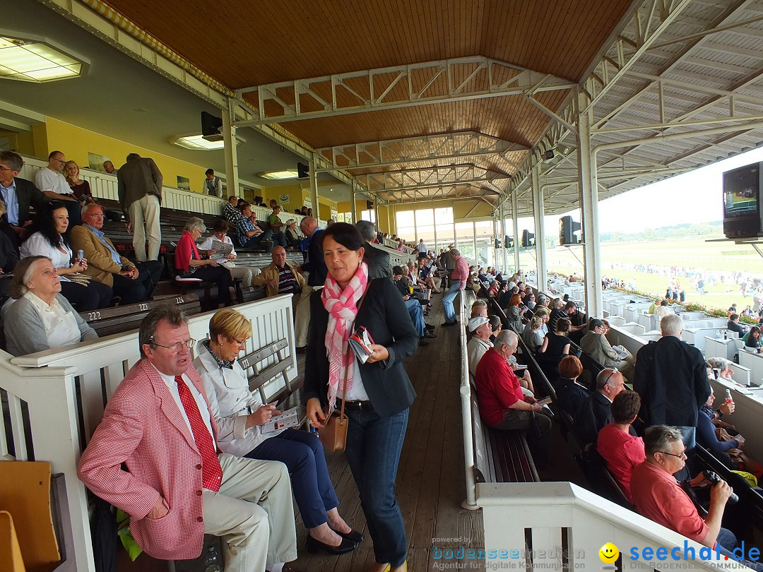 Pferderennen auf Galopprennbahn Iffezheim: Baden-Baden, 25.08.2013