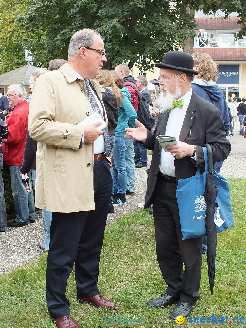 Pferderennen auf Galopprennbahn Iffezheim: Baden-Baden, 25.08.2013