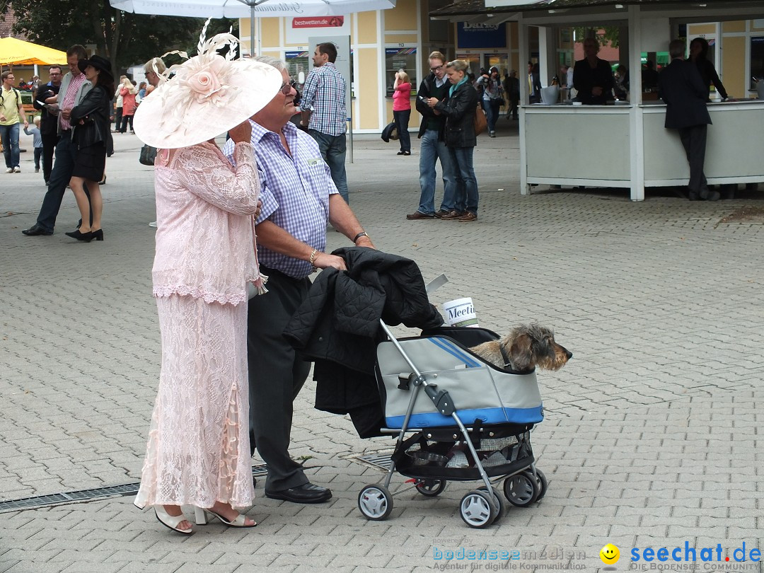 Pferderennen auf Galopprennbahn Iffezheim: Baden-Baden, 25.08.2013