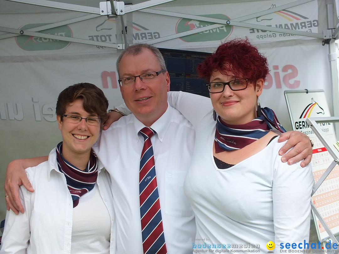 Pferderennen auf Galopprennbahn Iffezheim: Baden-Baden, 25.08.2013