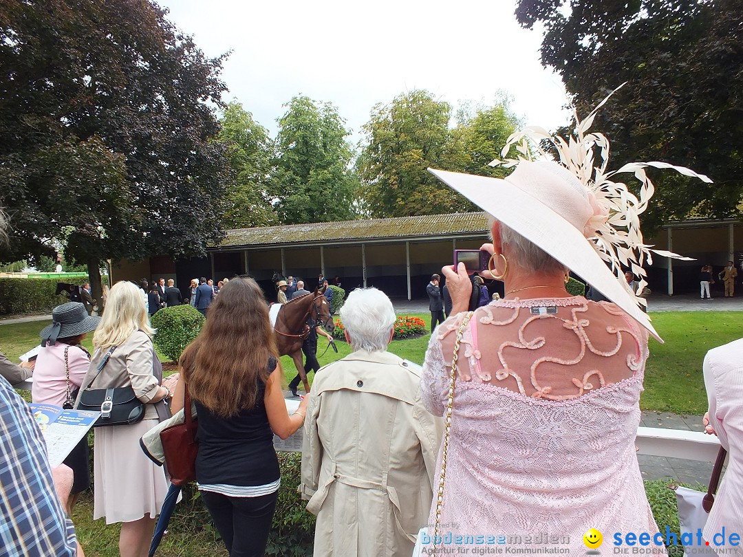 Pferderennen auf Galopprennbahn Iffezheim: Baden-Baden, 25.08.2013