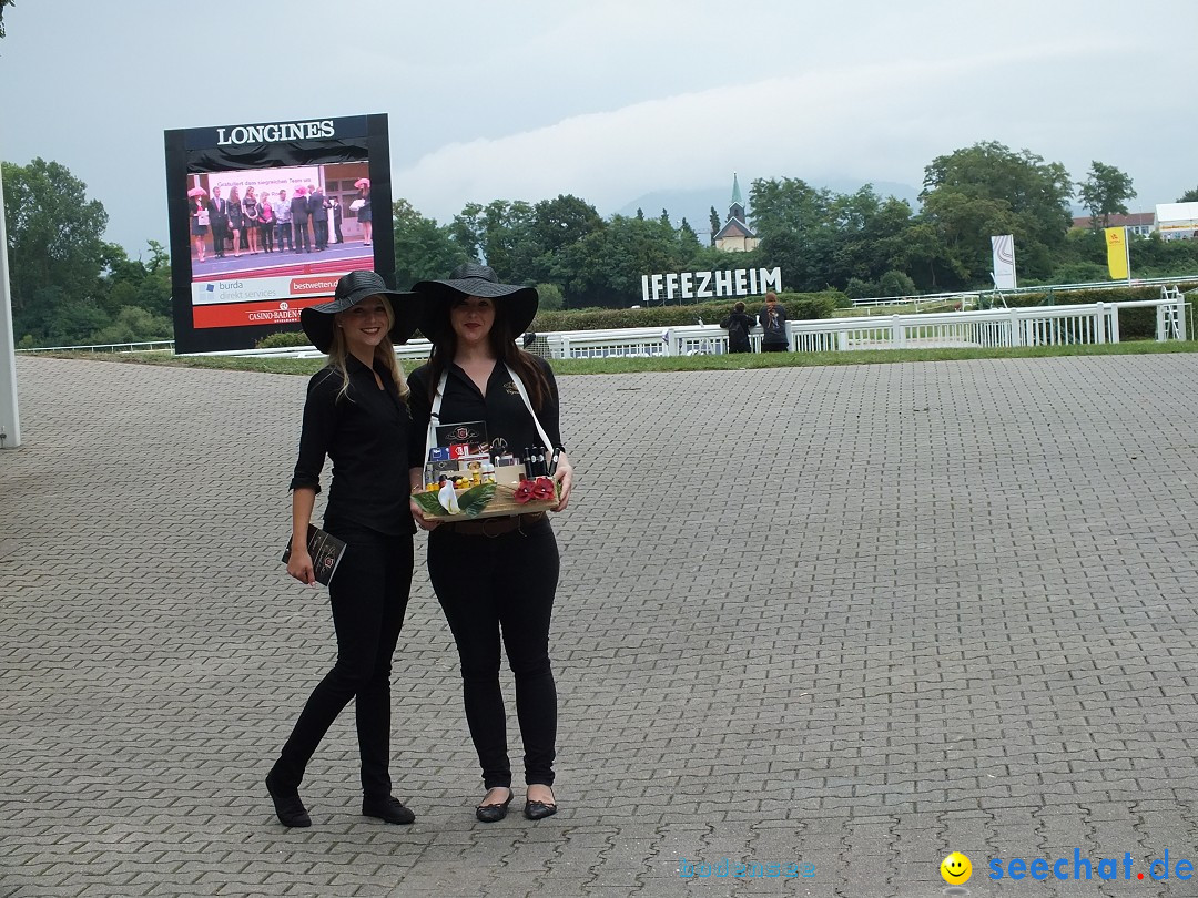 Pferderennen auf Galopprennbahn Iffezheim: Baden-Baden, 25.08.2013