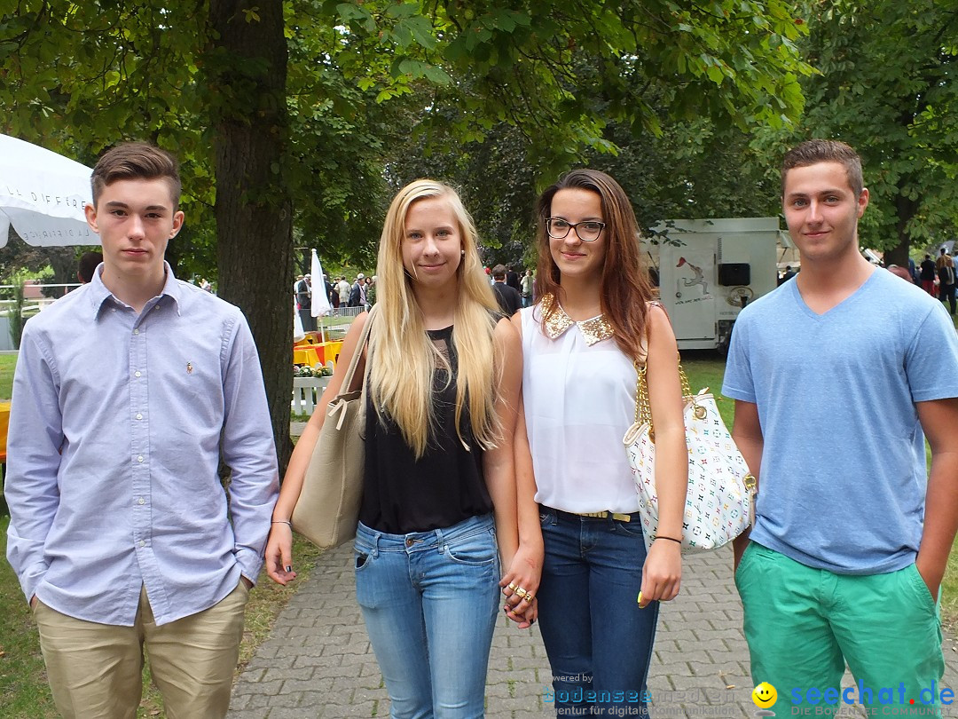 Pferderennen auf Galopprennbahn Iffezheim: Baden-Baden, 25.08.2013