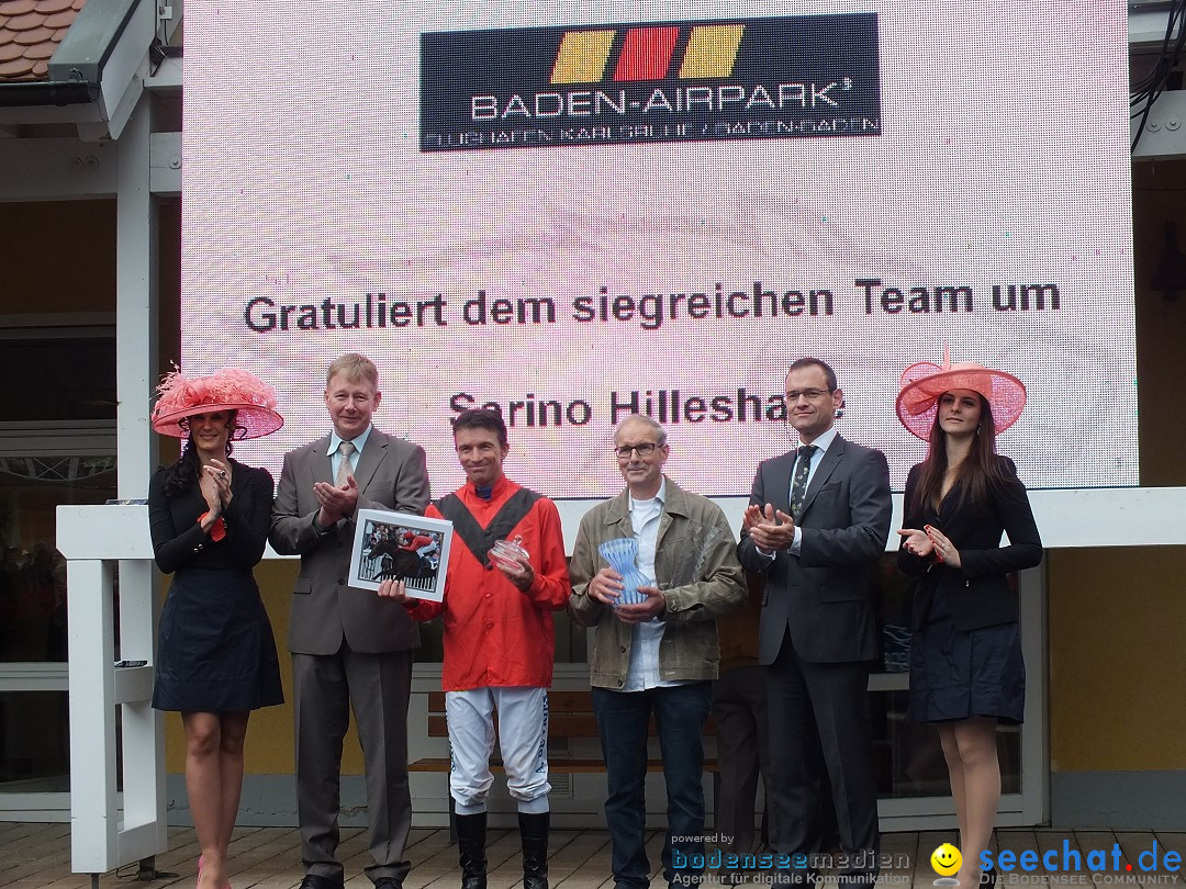 Pferderennen auf Galopprennbahn Iffezheim: Baden-Baden, 25.08.2013