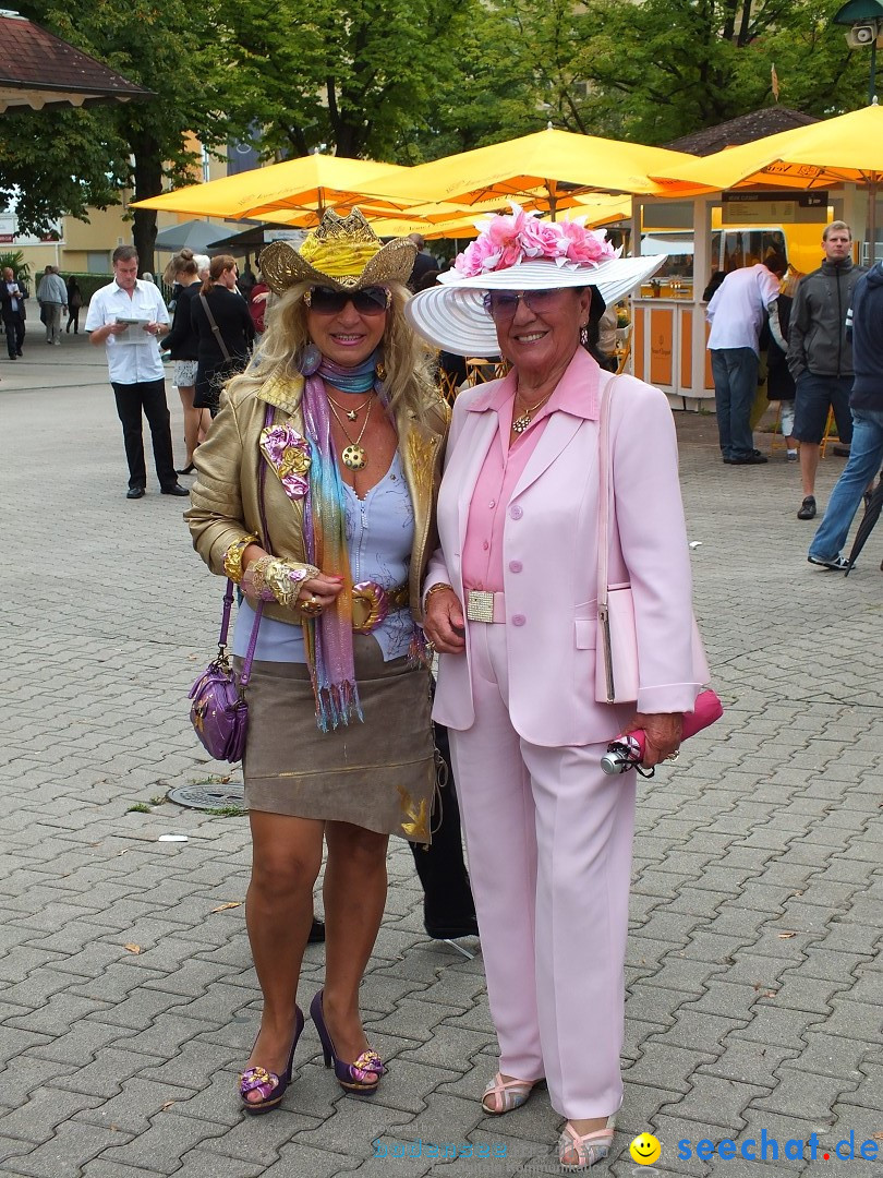 Pferderennen auf Galopprennbahn Iffezheim: Baden-Baden, 25.08.2013