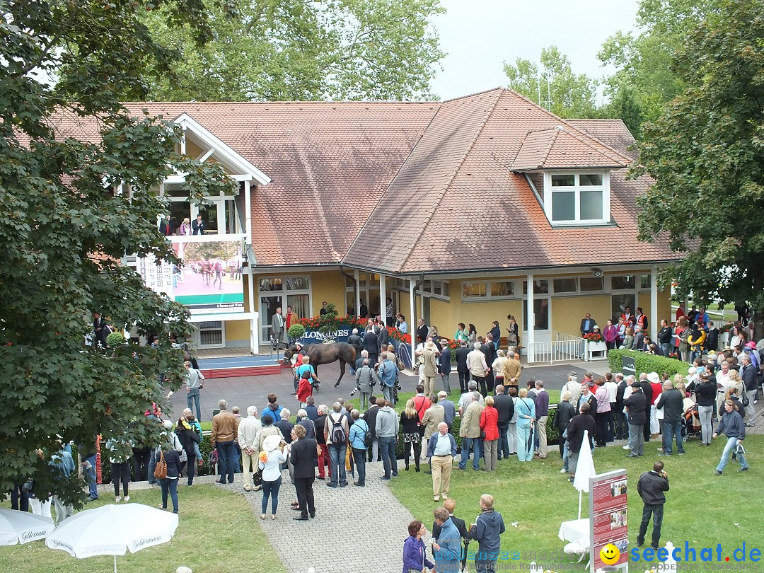 Pferderennen auf Galopprennbahn Iffezheim: Baden-Baden, 25.08.2013