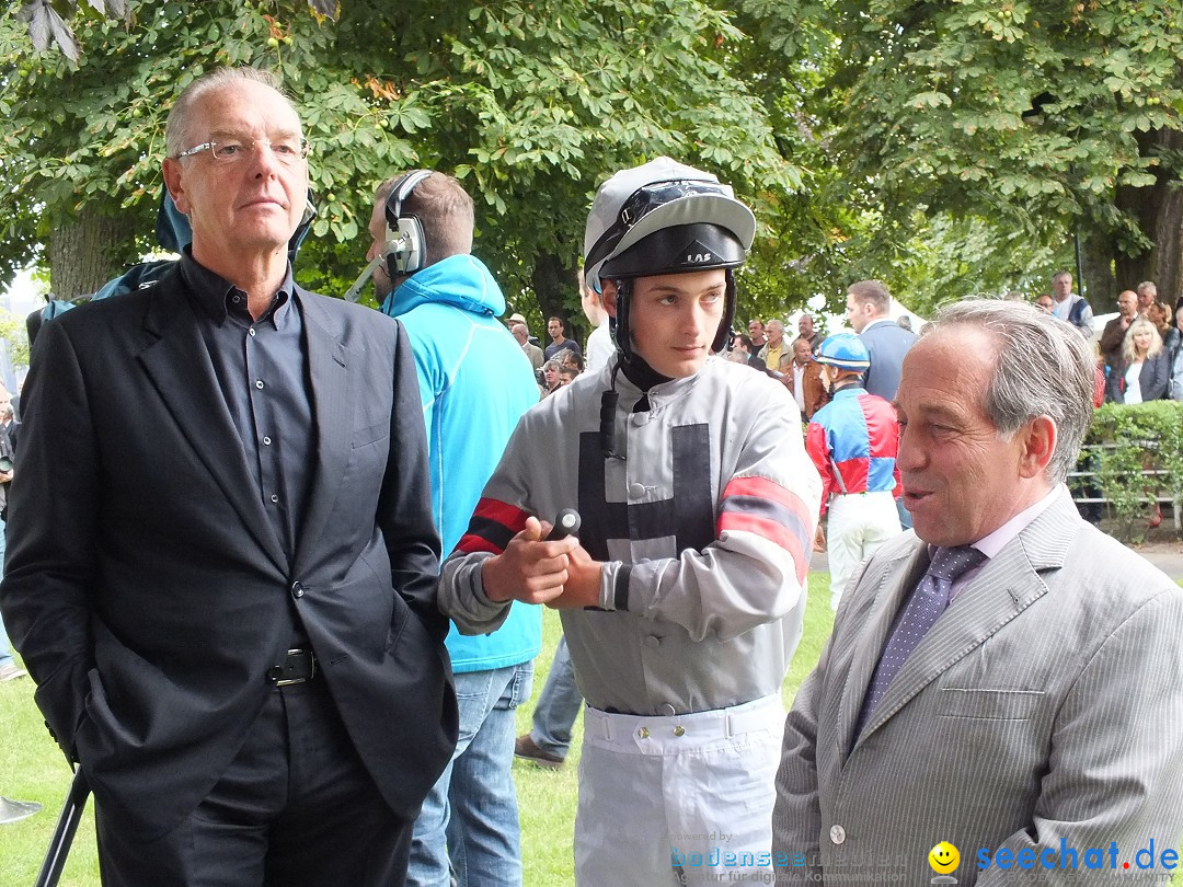 Pferderennen auf Galopprennbahn Iffezheim: Baden-Baden, 25.08.2013