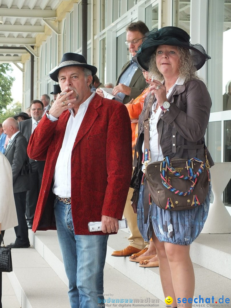 Pferderennen auf Galopprennbahn Iffezheim: Baden-Baden, 25.08.2013