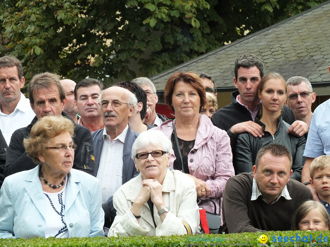 Pferderennen auf Galopprennbahn Iffezheim: Baden-Baden, 25.08.2013