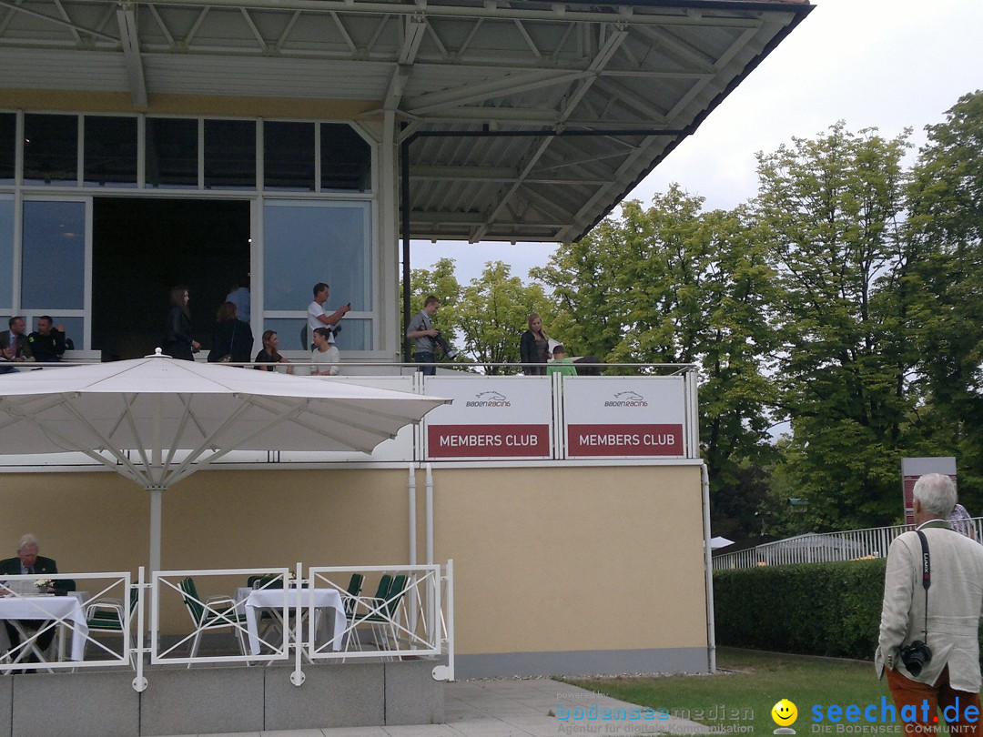 Pferderennen auf Galopprennbahn Iffezheim: Baden-Baden, 25.08.2013