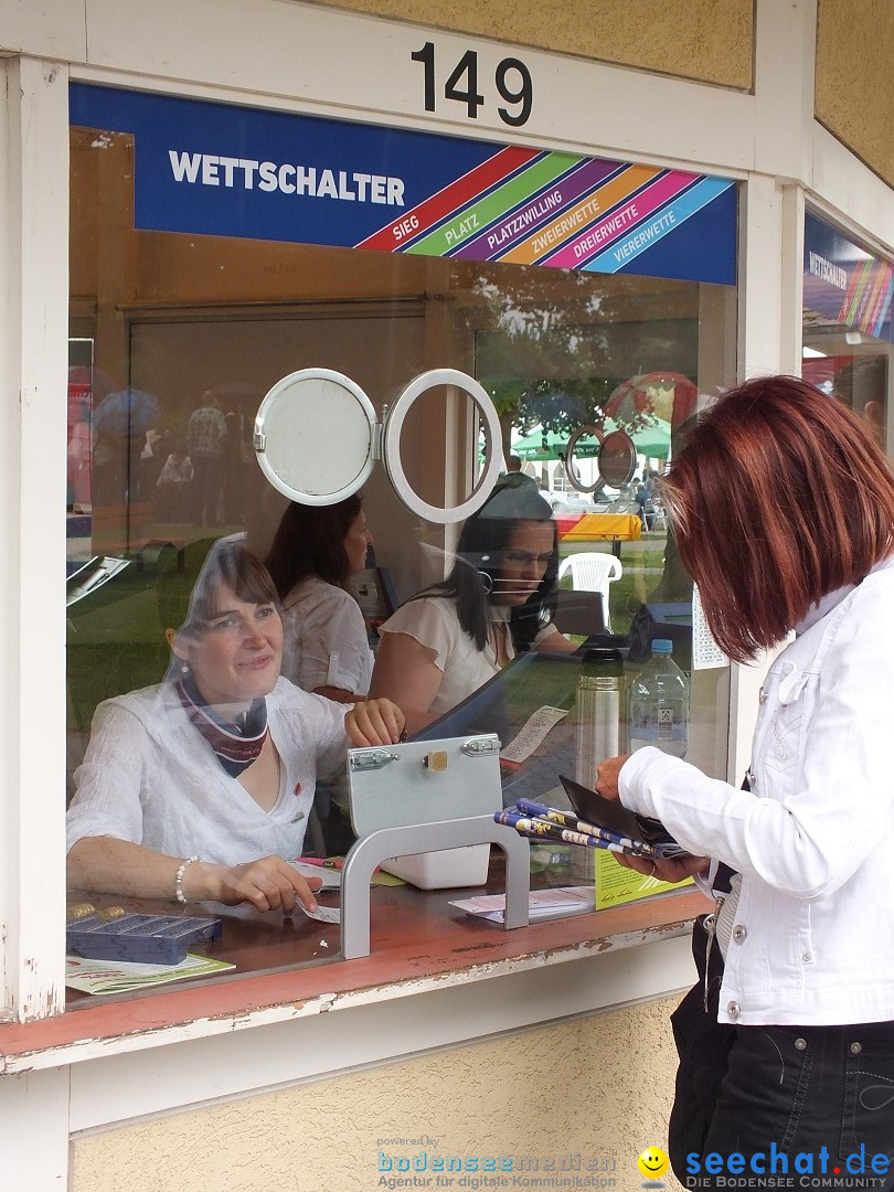 Pferderennen auf Galopprennbahn Iffezheim: Baden-Baden, 25.08.2013