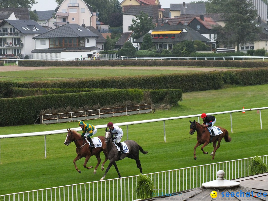 Pferderennen auf Galopprennbahn Iffezheim: Baden-Baden, 25.08.2013