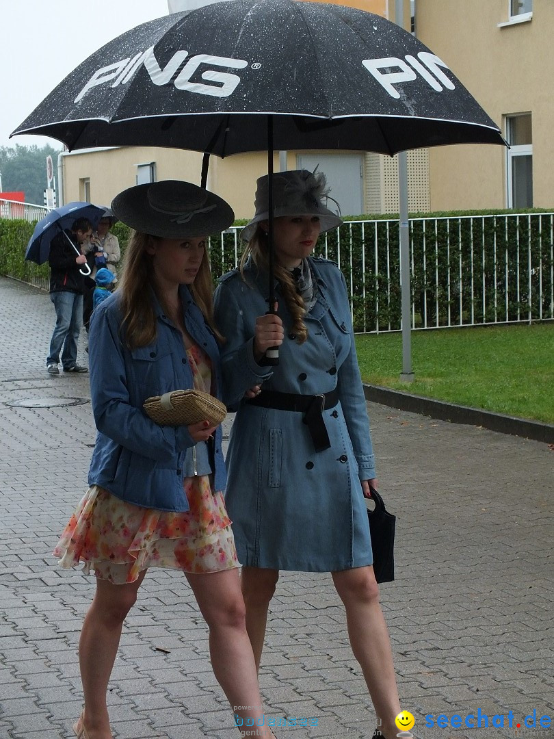 Pferderennen auf Galopprennbahn Iffezheim: Baden-Baden, 25.08.2013