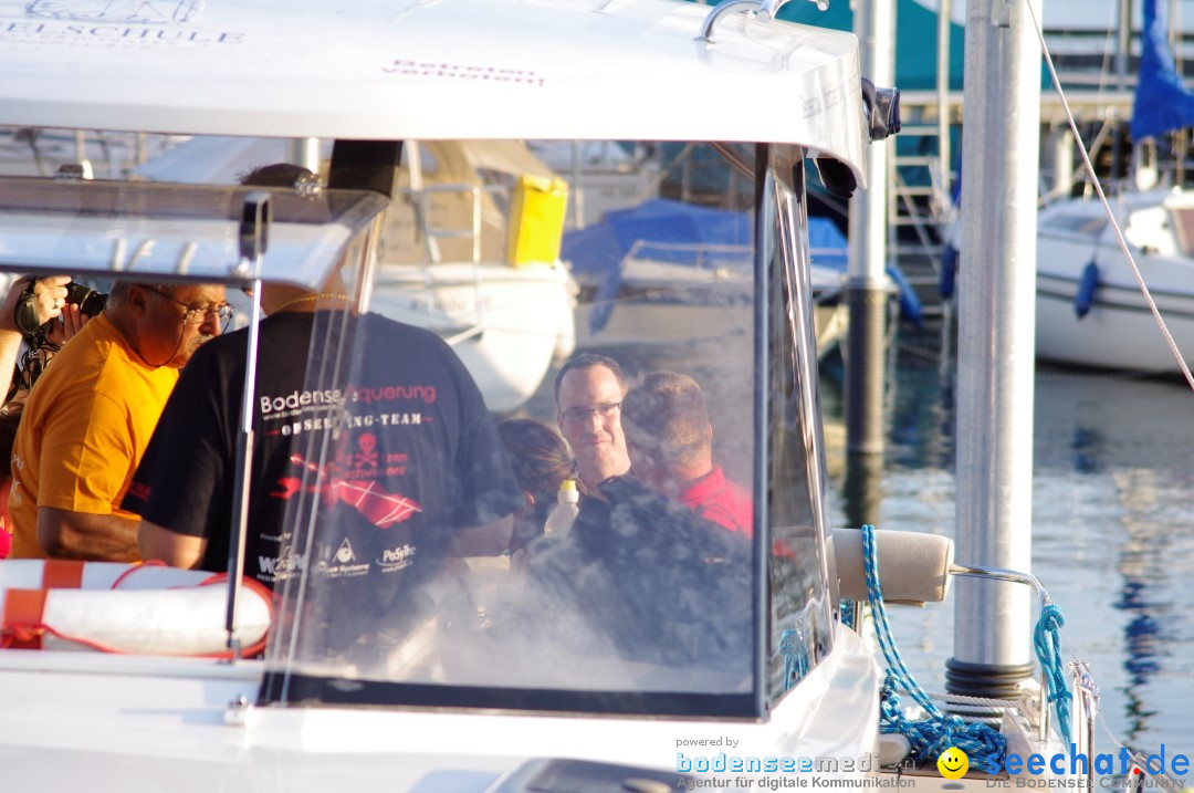 Bodenseequerung: Bruno Baumgartner: Bodman am Bodensee, 29.08.2013