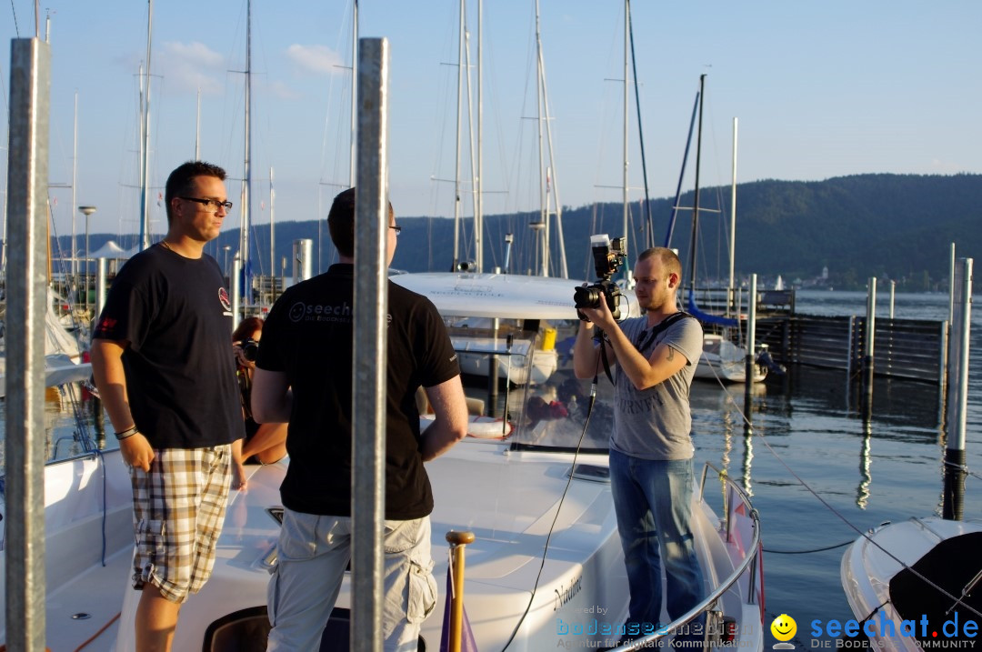 Bodenseequerung: Bruno Baumgartner: Bodman am Bodensee, 29.08.2013