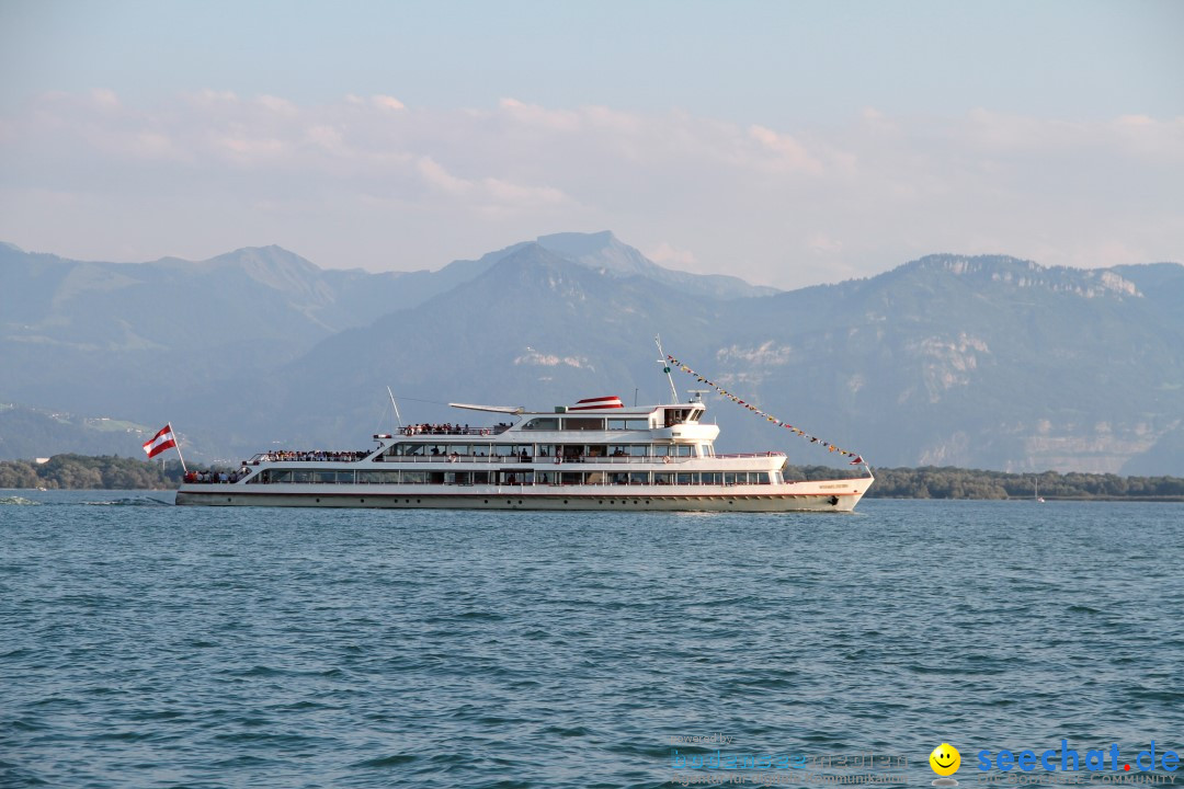 Bodenseequerung: Bruno Baumgartner: Bregenz am Bodensee, 30.08.2013