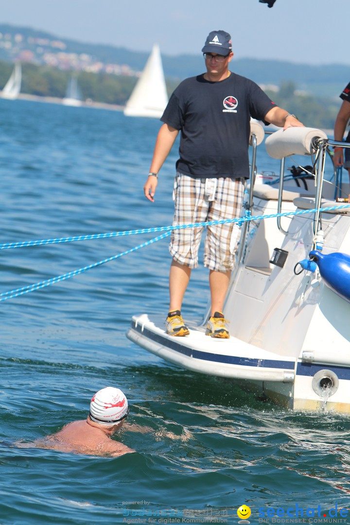 Bodenseequerung: Bruno Baumgartner: Bregenz am Bodensee, 30.08.2013