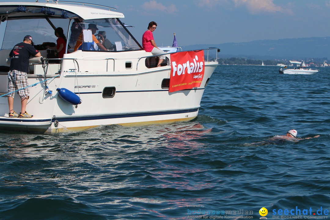 Bodenseequerung: Bruno Baumgartner: Bregenz am Bodensee, 30.08.2013