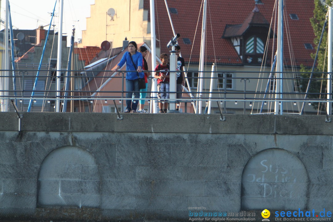 Bodenseequerung: Bruno Baumgartner: Bregenz am Bodensee, 30.08.2013