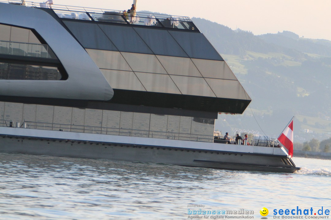 Bodenseequerung: Bruno Baumgartner: Bregenz am Bodensee, 30.08.2013