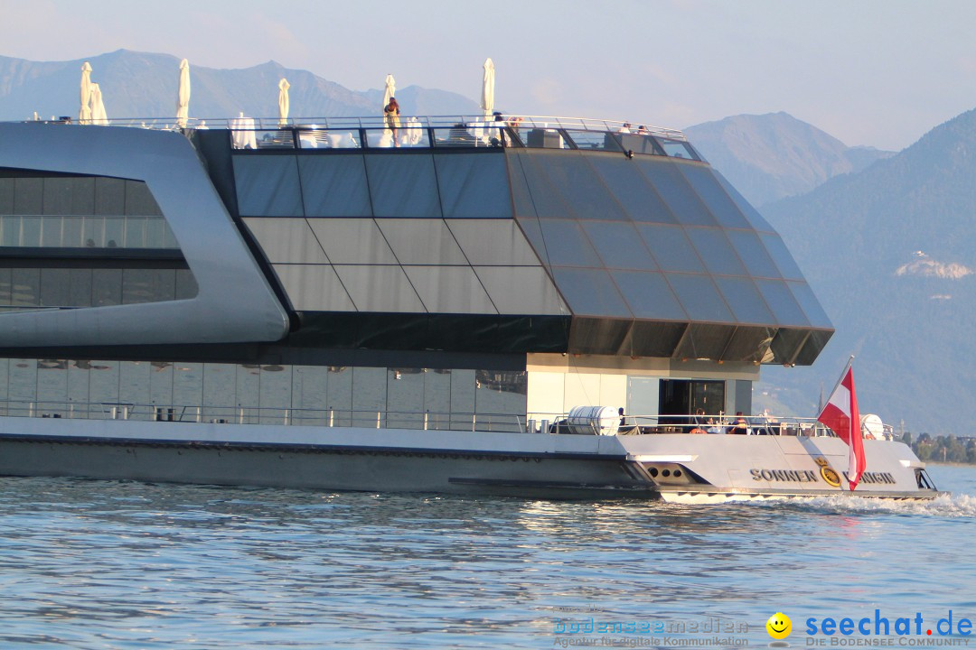 Bodenseequerung: Bruno Baumgartner: Bregenz am Bodensee, 30.08.2013