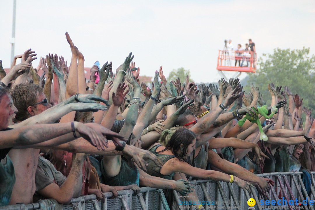 HOLI Festival of Colors mit DJ Antoine: Ravensburg am Bodensee, 31.08.2013