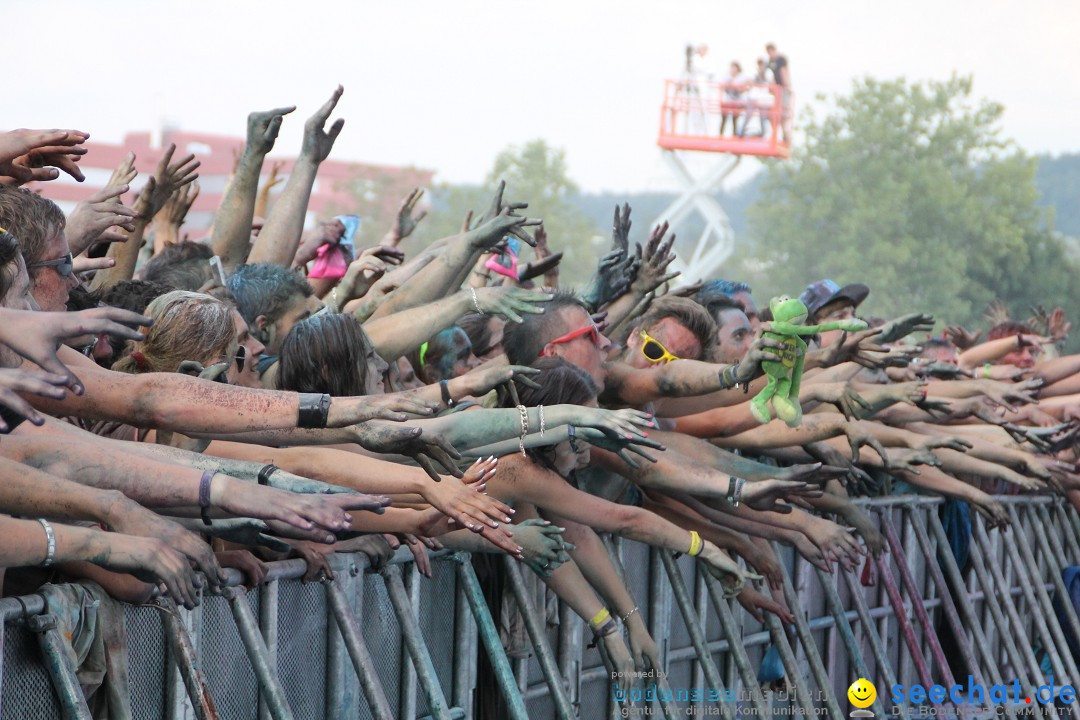 HOLI Festival of Colors mit DJ Antoine: Ravensburg am Bodensee, 31.08.2013