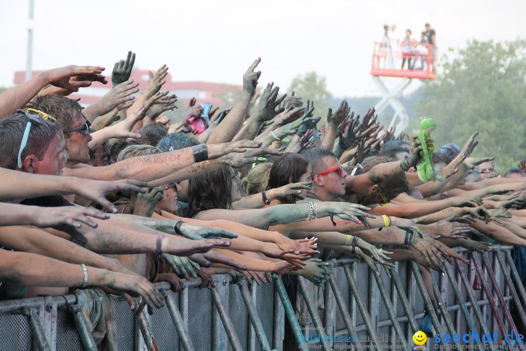 HOLI Festival of Colors mit DJ Antoine: Ravensburg am Bodensee, 31.08.2013