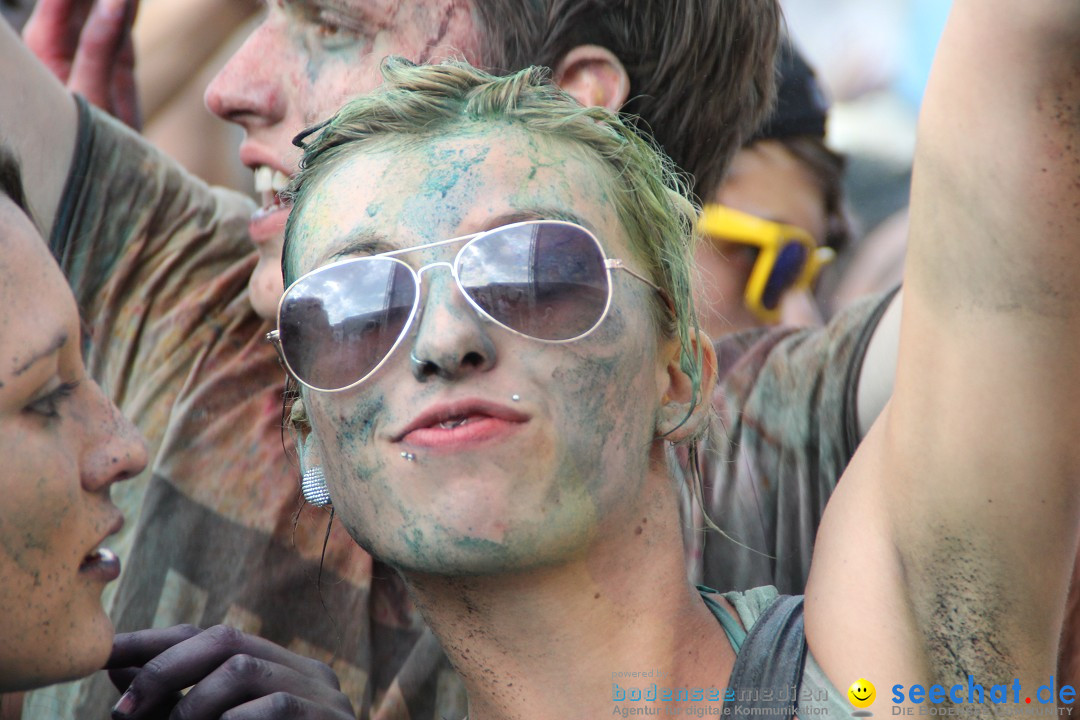 HOLI Festival of Colors mit DJ Antoine: Ravensburg am Bodensee, 31.08.2013