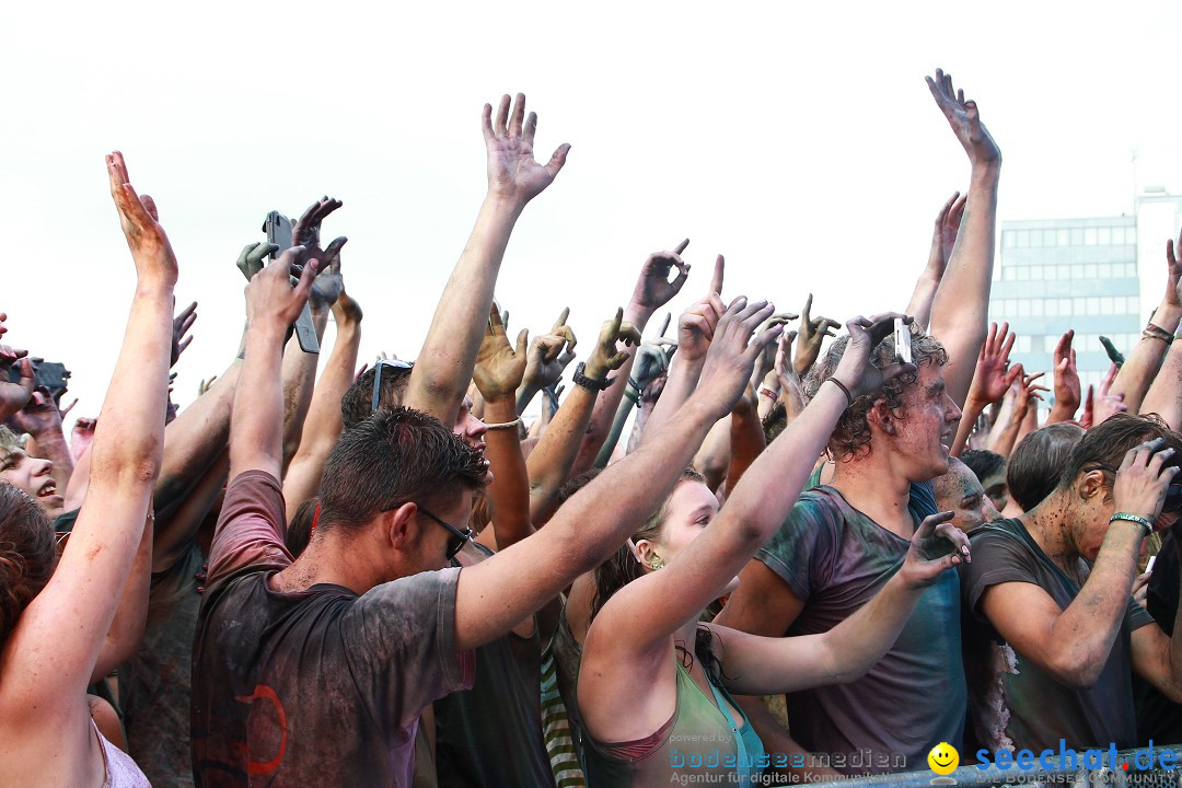 HOLI Festival of Colors mit DJ Antoine: Ravensburg am Bodensee, 31.08.2013