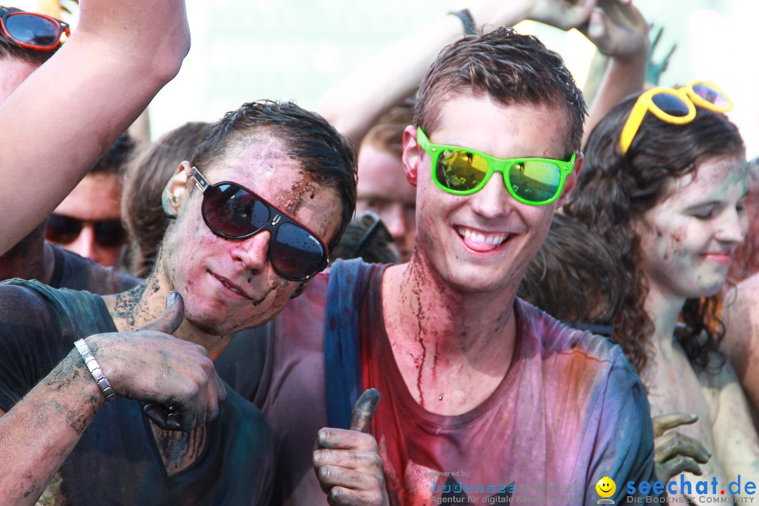 HOLI Festival of Colors mit DJ Antoine: Ravensburg am Bodensee, 31.08.2013