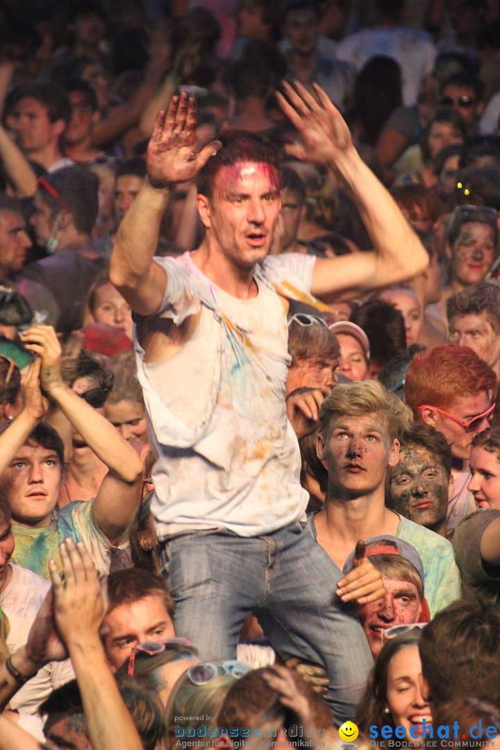 HOLI Festival of Colors mit DJ Antoine: Ravensburg am Bodensee, 31.08.2013