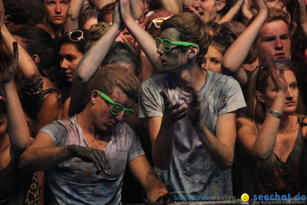 HOLI Festival of Colors mit DJ Antoine: Ravensburg am Bodensee, 31.08.2013