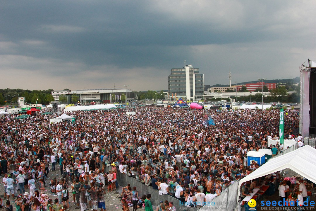 HOLI Festival of Colors mit DJ Antoine: Ravensburg am Bodensee, 31.08.2013