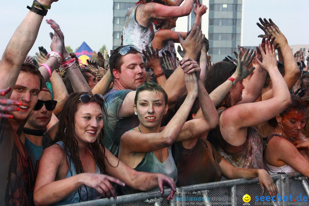 HOLI Festival of Colors mit DJ Antoine: Ravensburg am Bodensee, 31.08.2013