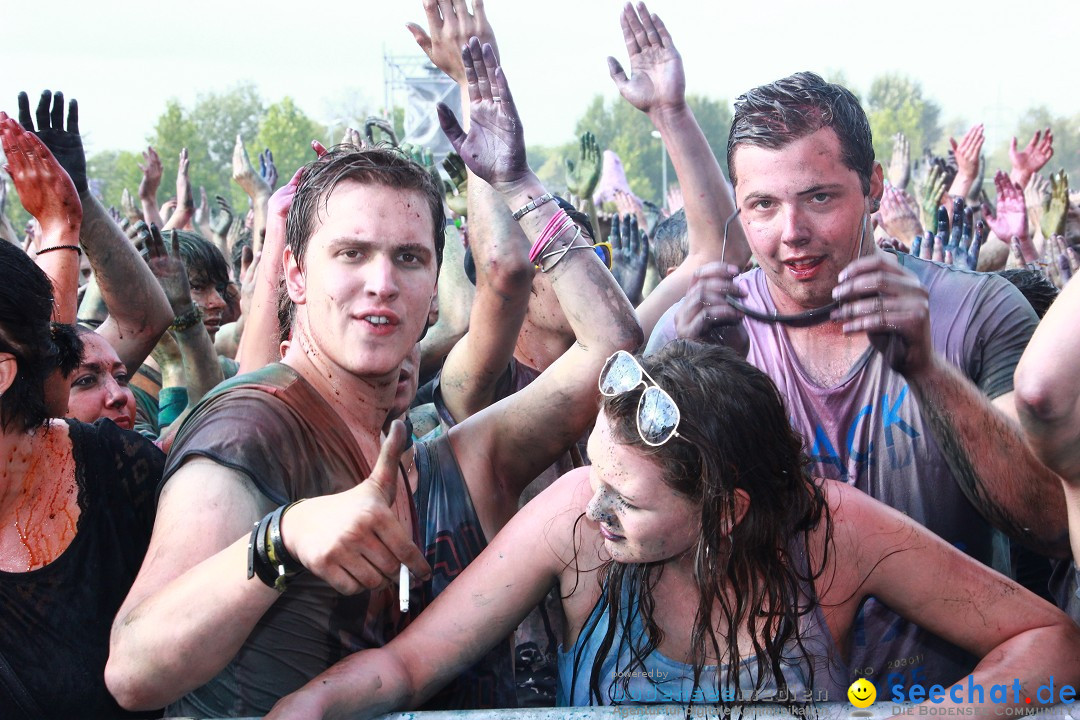 HOLI Festival of Colors mit DJ Antoine: Ravensburg am Bodensee, 31.08.2013