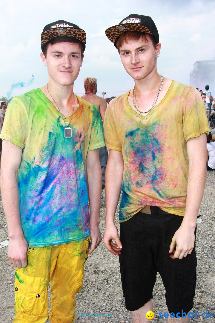 HOLI Festival of Colors mit DJ Antoine: Ravensburg am Bodensee, 31.08.2013