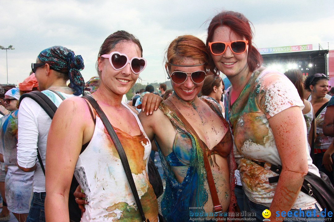 HOLI Festival of Colors mit DJ Antoine: Ravensburg am Bodensee, 31.08.2013