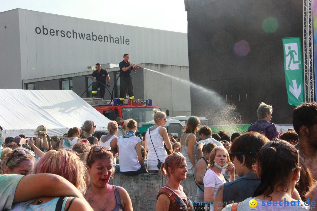 HOLI Festival of Colors mit DJ Antoine: Ravensburg am Bodensee, 31.08.2013