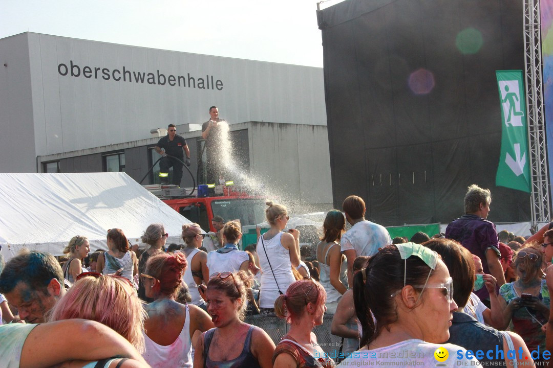 HOLI Festival of Colors mit DJ Antoine: Ravensburg am Bodensee, 31.08.2013